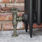 Abbey Lever Manual Radiator Valve Angled - Old English Brass