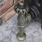 Abbey Thermostatic Radiator Valve Angled - Old English Brass