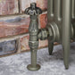 Abbey Thermostatic Radiator Valve Angled - Old English Brass