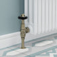 Admiral Thermostatic Radiator Valve Angled - Antique Brass