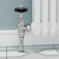 Admiral Thermostatic Radiator Valve Angled - Chrome
