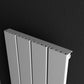 Angers Vertical Single Aluminium Radiator - 1800mm Tall - Various Colours + Sizes