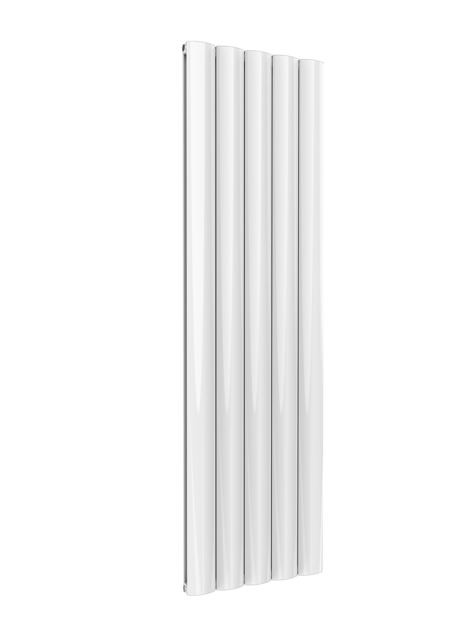Belva Vertical Single Aluminium Radiator - 1800mm Tall - White - Various Sizes