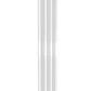 Bonera Vertical Designer Radiator - 1800mm Tall - White - Various Sizes