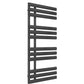 Chisa Dual Fuel Heated Towel Rail - Various Sizes - Anthracite
