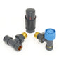 Classic Thermostatic Radiator Valve - Angled - Anthracite