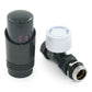Classic Thermostatic Radiator Valve - Straight - Anthracite