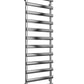 Deno Electric Stainless Steel Heated Towel Rail - Various Sizes - Satin Finish