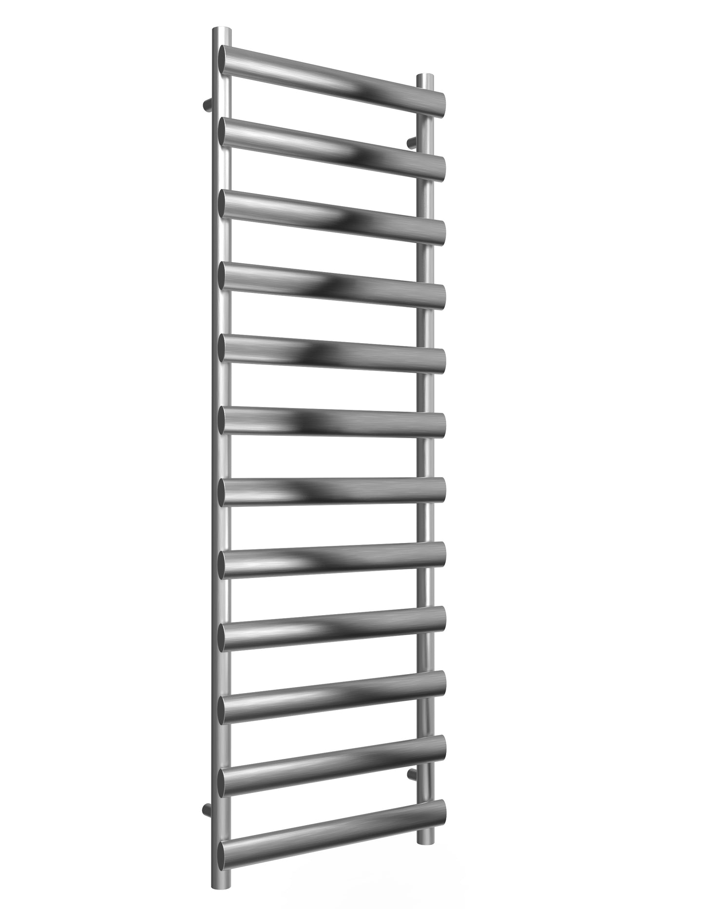 Deno Electric Stainless Steel Heated Towel Rail - Various Sizes - Satin Finish
