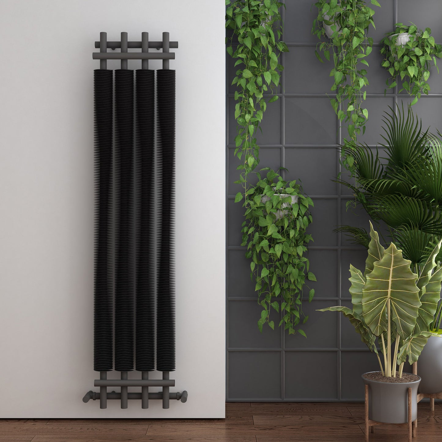 Dora Vertical Radiator - 1800mm Tall - Various Colours + Sizes