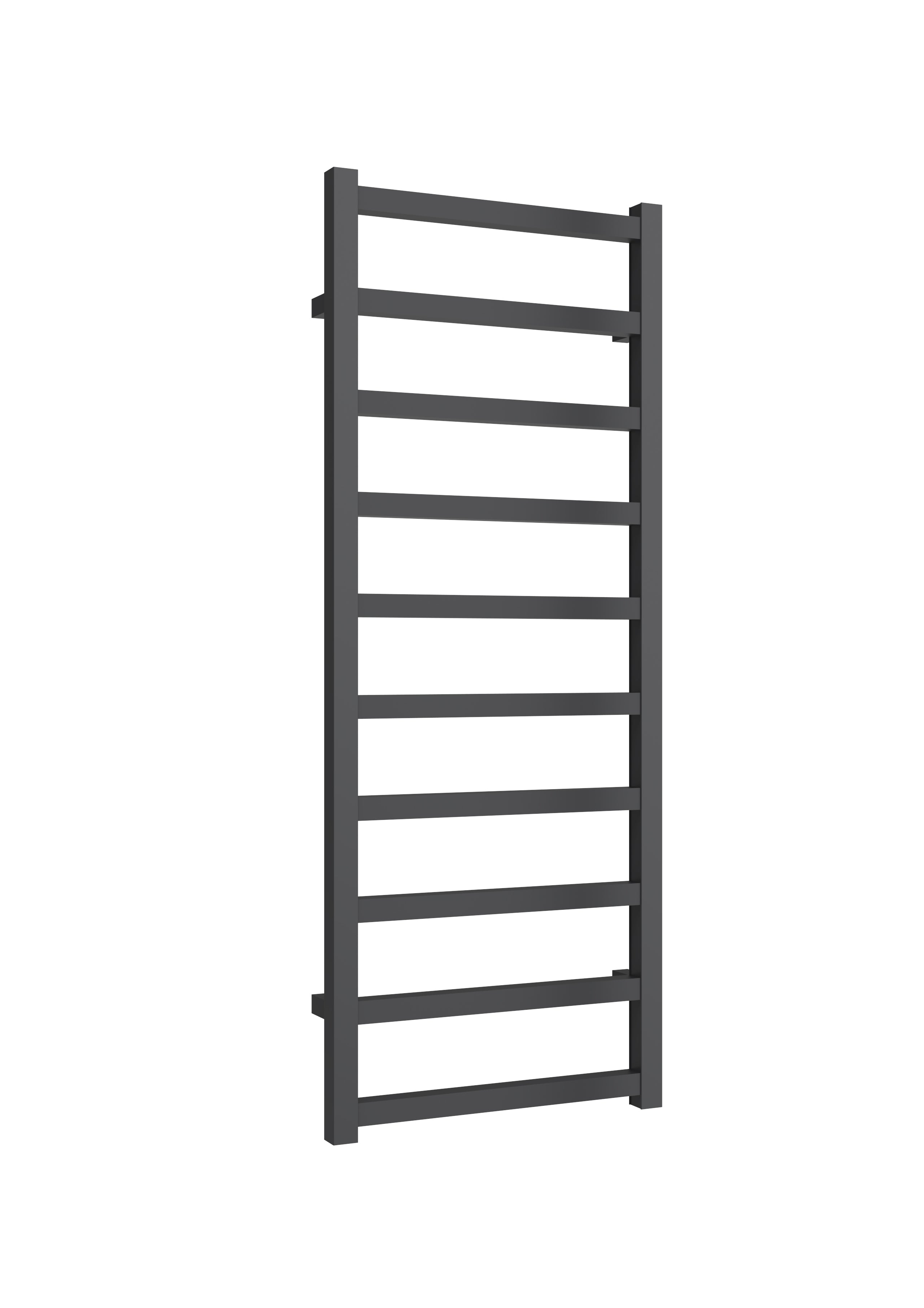 Fano Aluminium Heated Towel Rail Various Sizes Anthracite The Radiator Shop