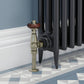 Oakfield Traditional Manual Radiator Valve Angled - Antique Brass