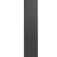 Flat Vertical Double Radiator - Various Sizes - Anthracite