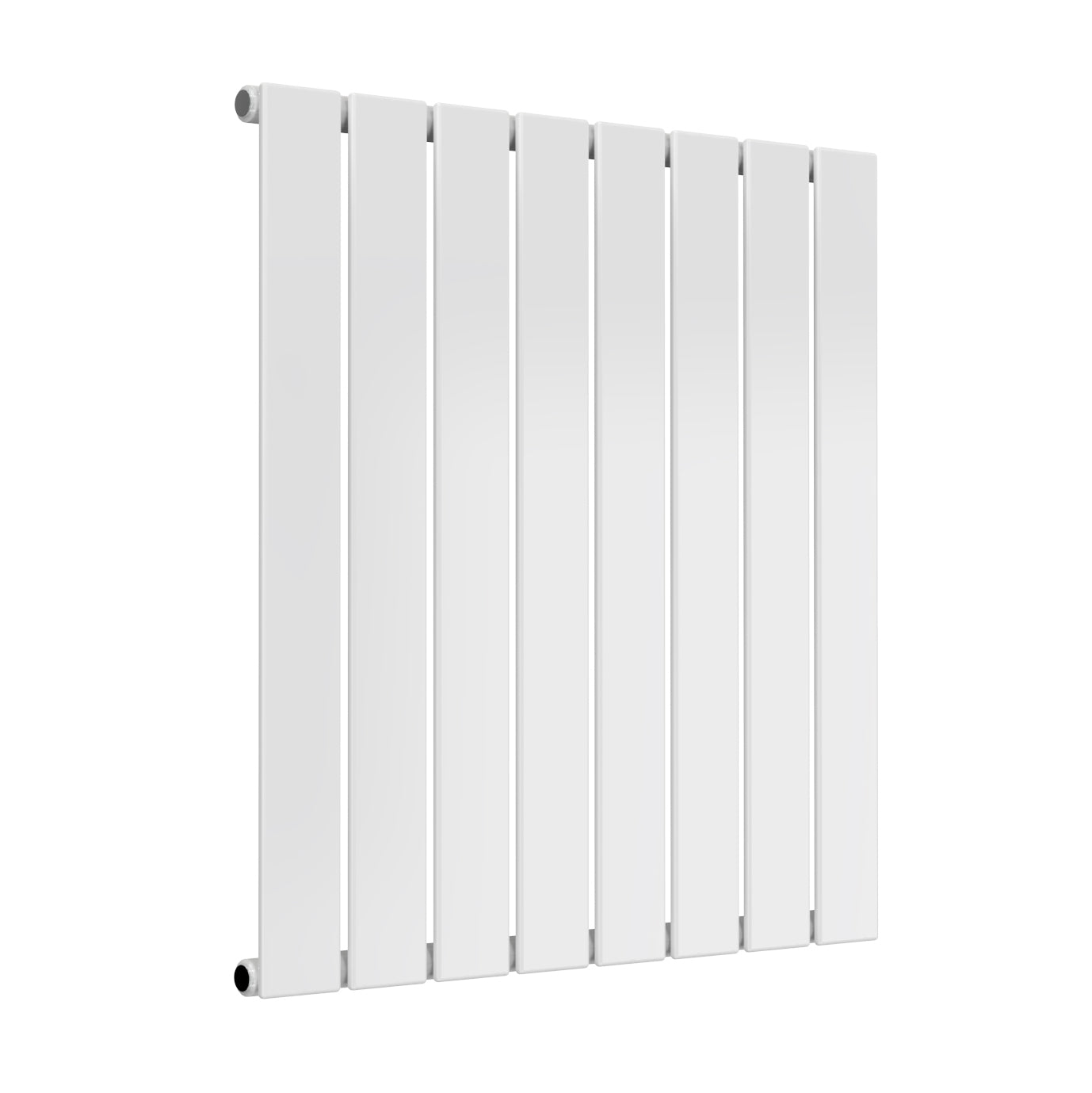 Flat Horizontal Single Radiator - 600mm Tall - White - Various Sizes ...