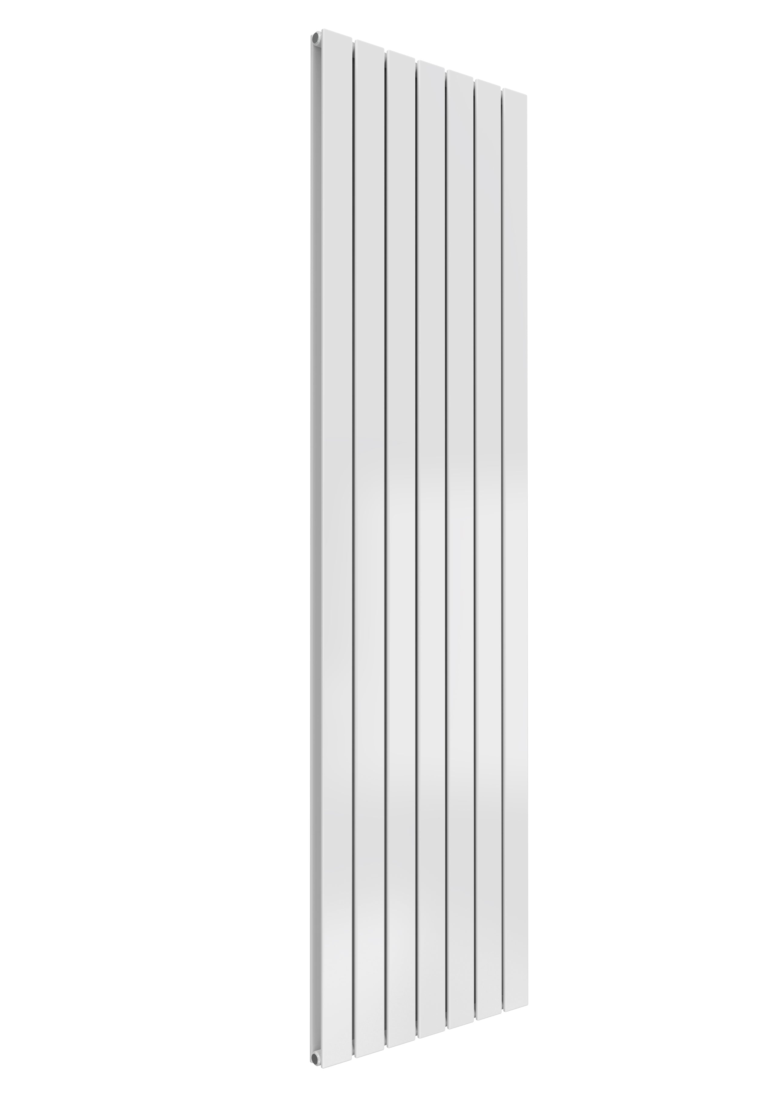 Flat Vertical Double Radiator - Various Sizes - White – The Radiator Shop
