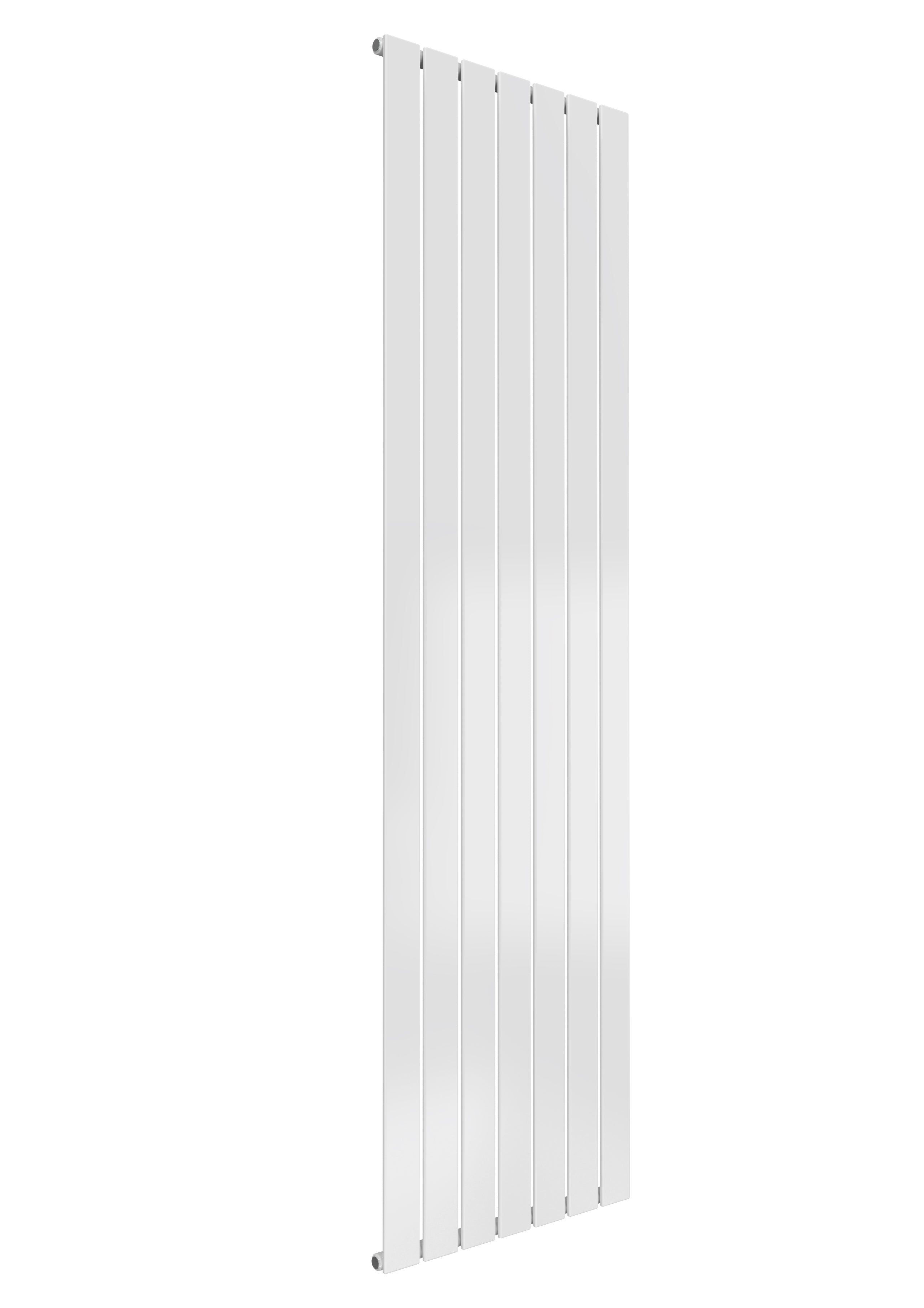 Flat Vertical Single Radiator - Various Sizes - White – The Radiator Shop