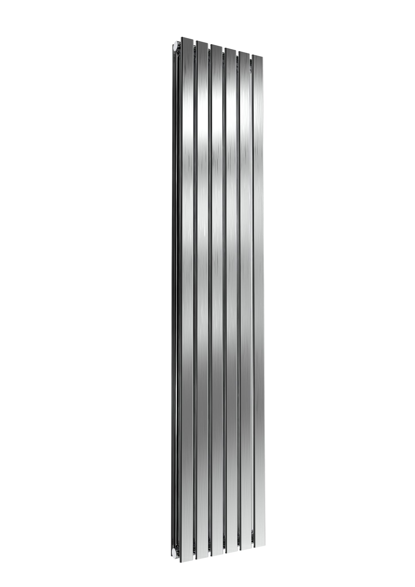 Flox Vertical Double Radiator - 1800mm Tall - Satin Finish - Various Sizes