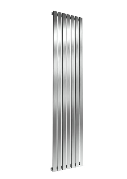 Flox Vertical Single Radiator - 1800mm Tall - Satin Finish - Various Sizes