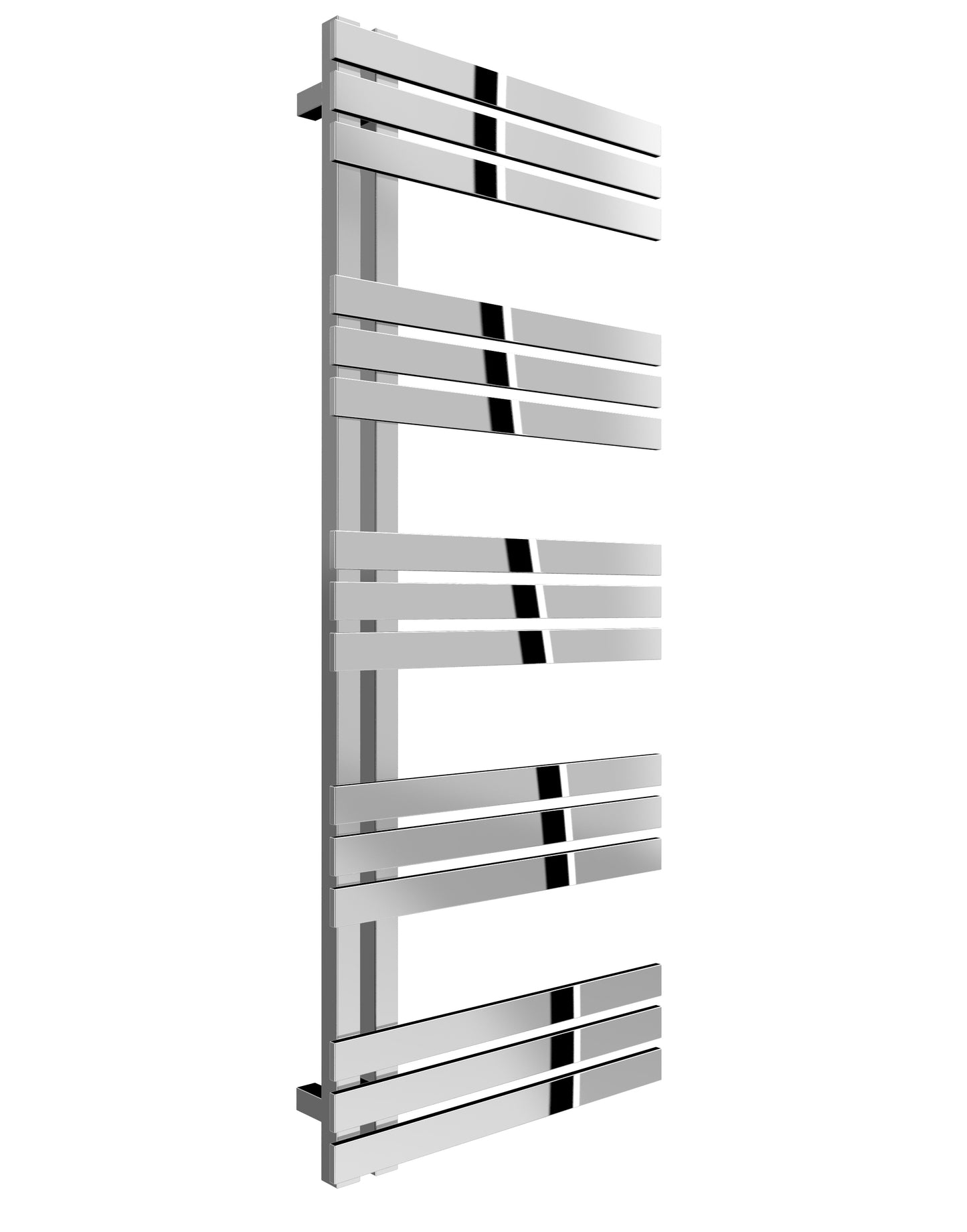 Lovere Dual Fuel Stainless Steel Heated Towel Rail - Various Sizes - Polished Stainless Steel