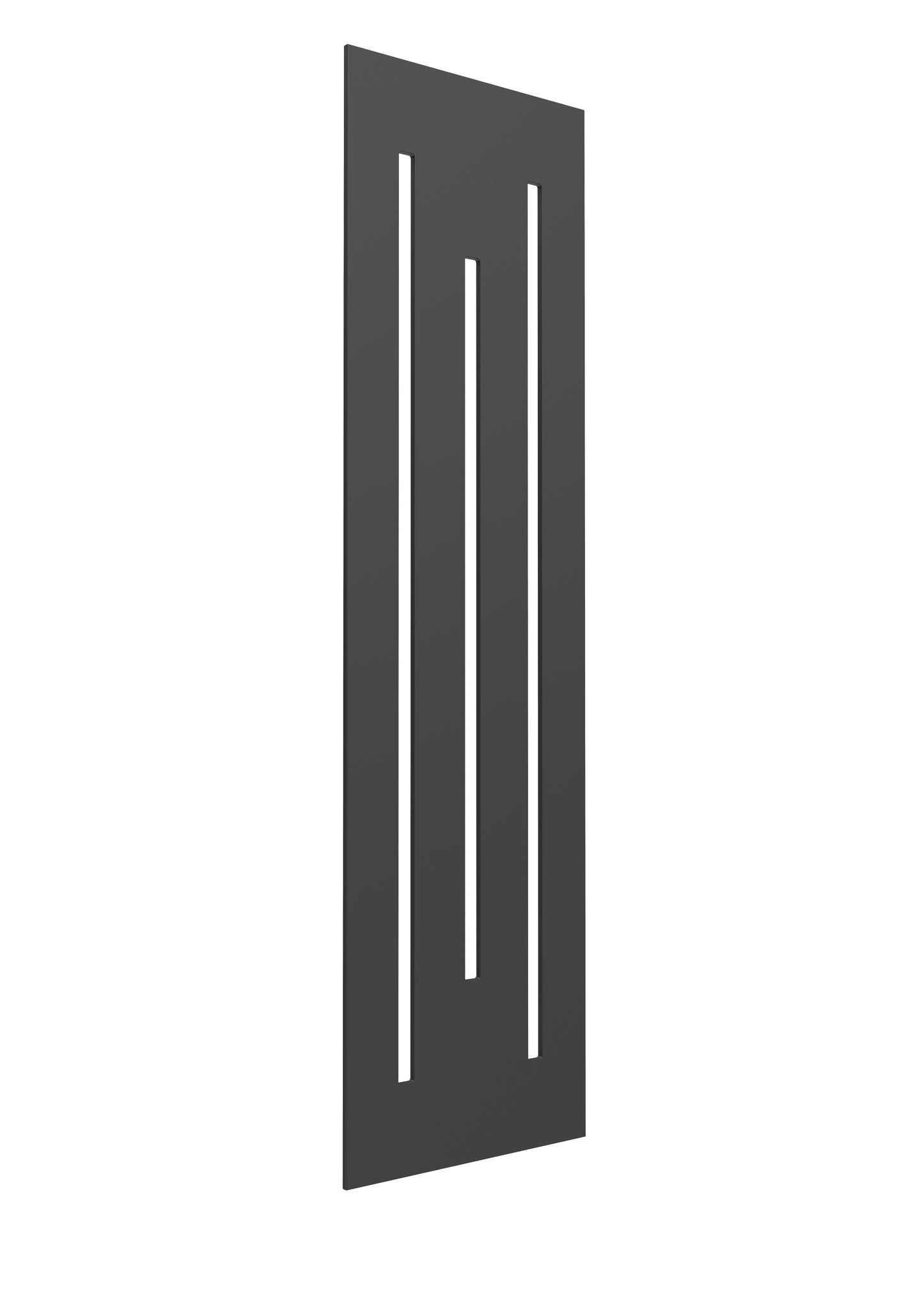 Line Vertical Designer Radiator - 1800mm x 490mm - Anthracite