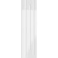 Line Vertical Designer Radiator - 1800mm x 490mm - White