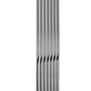 Neva Vertical Single Radiator - 1800mm Tall - Chrome - Various Sizes