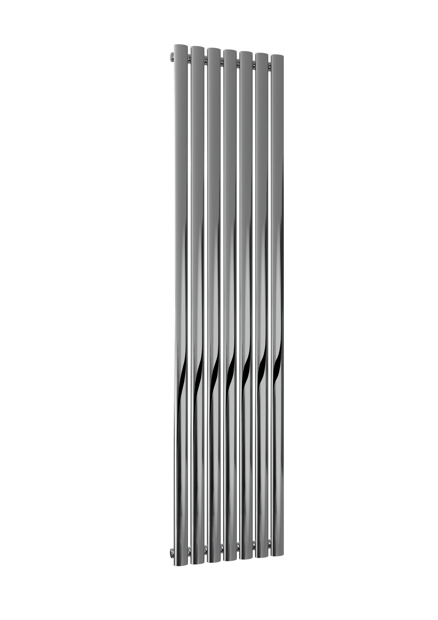 Neva Vertical Single Radiator - 1800mm Tall - Chrome - Various Sizes