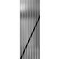 Osimo Vertical Designer Radiator - 1800mm Tall - Chrome - Various Sizes