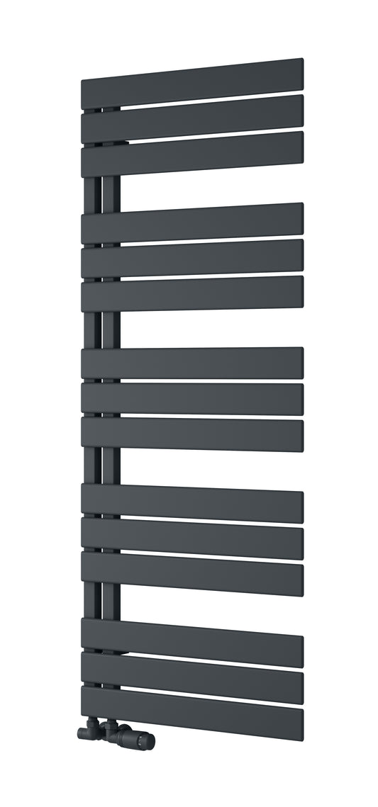 Pettino Heated Towel Rail - Anthracite