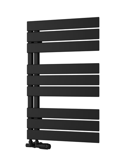 Pettino Heated Towel Rail - Black - Various Sizes