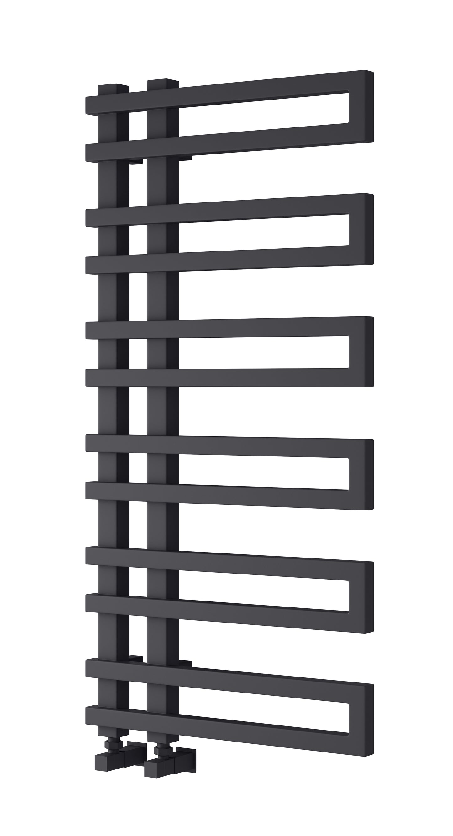 Pietra Dual Fuel Heated Towel Rail - Anthracite- Various Sizes