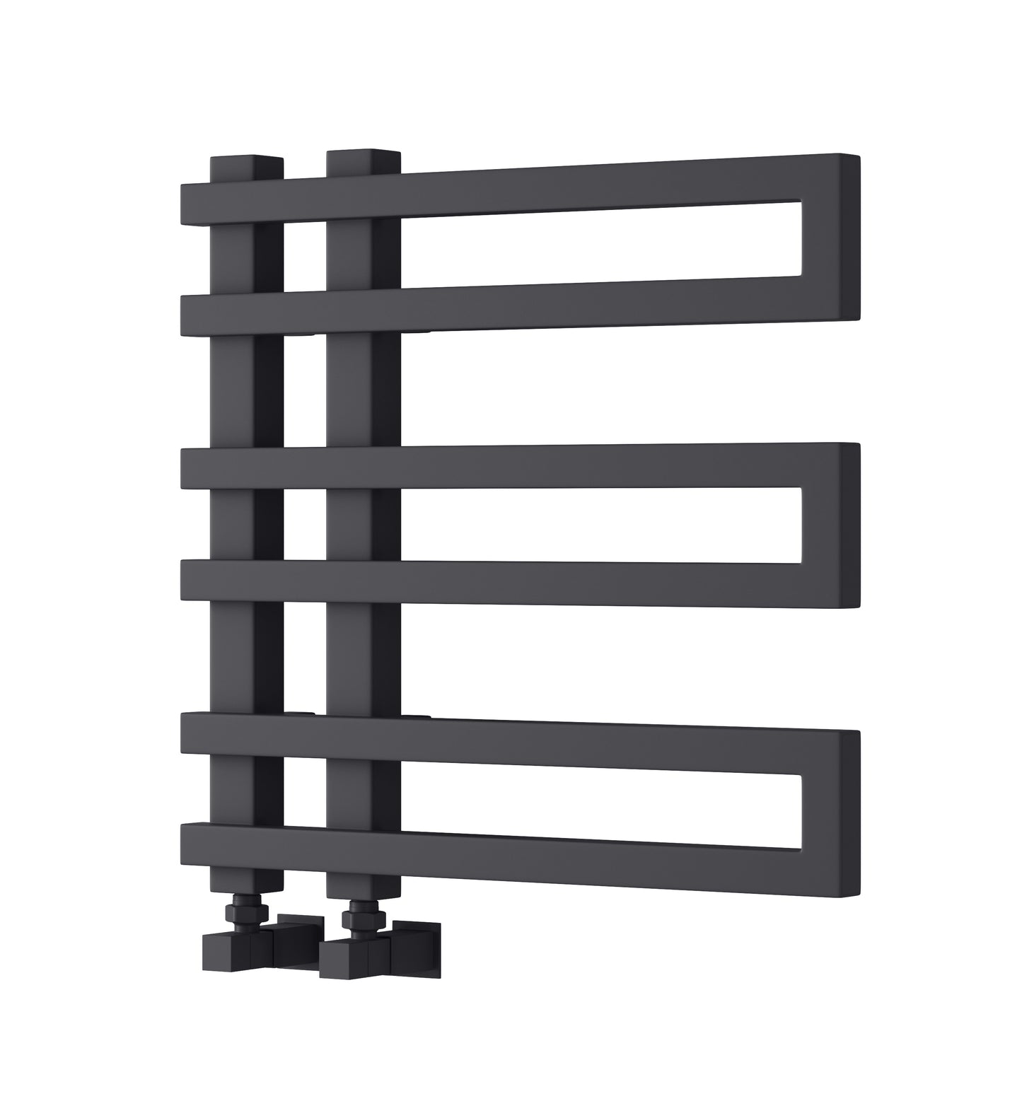 Pietra Dual Fuel Heated Towel Rail - Anthracite- Various Sizes