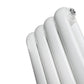 Rond Vertical Single Column Radiator -  White + Anthracite - Various Sizes