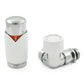Realm Thermostatic Radiator Valve Corner - White/Chrome