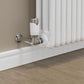 Realm Thermostatic Radiator Valve Corner - White/Chrome