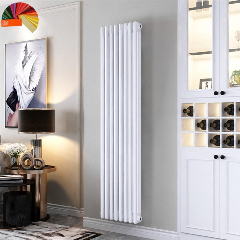 Kolom Radiators Kolom Vertical Three Column Radiator - Various Sizes - Bespoke Colours ...