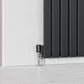 Consol Horizontal Single Radiator - Various Sizes - Anthracite