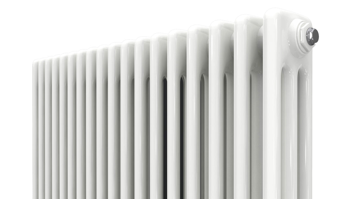 Kolom Radiators Kolom Horizontal Three Column Radiator - Various Sizes - White – The ...