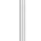 Vicari Vertical Double Aluminium Radiator - 1800mm Tall - White - Various Sizes