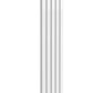 Vicari Vertical Single Aluminium Radiator - 1800mm Tall - White - Various Sizes