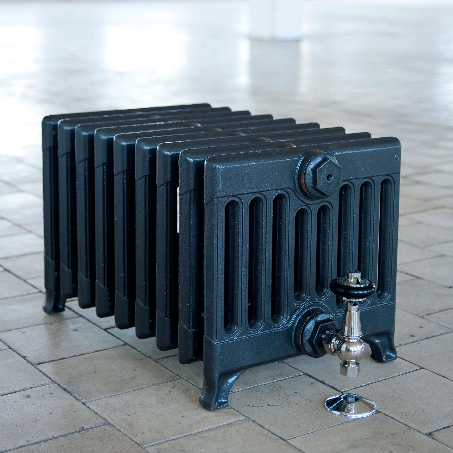 Victorian 9 Column Cast Iron Radiator - 330 Tall - Various Colours + Sizes