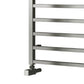 Arden Dual Fuel Stainless Steel Heated Towel Rail - Various Sizes - Polished Stainless Steel