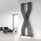 Reina Coredo Modern X Shaped Vertical Designer Radiator - Anthracite