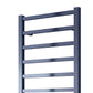 Fano Aluminium Heated Towel Rail - Various Sizes - Satin Blue