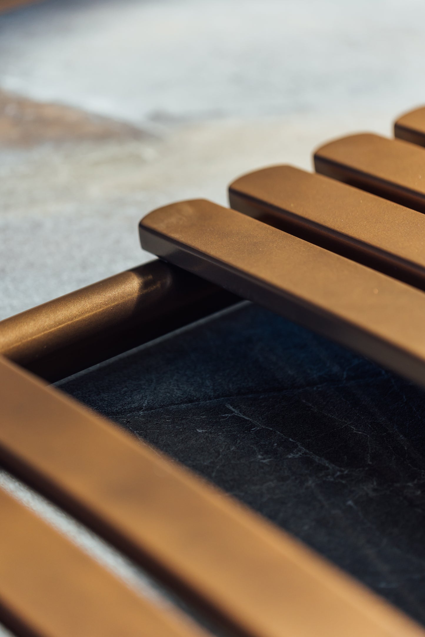 Belieza Heated Towel Rail - Various Sizes - Country Bronze