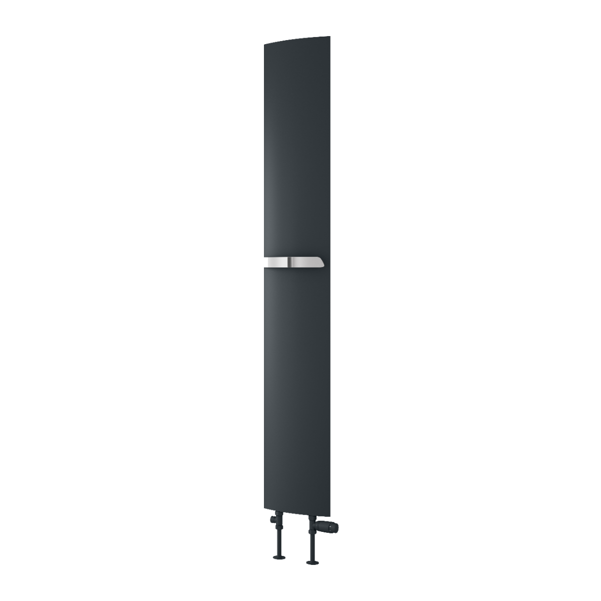 Picoli Vertical Aluminium Radiator - Anthracite - Various Sizes