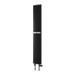 Picoli Vertical Aluminium Radiator - Black - Various Sizes