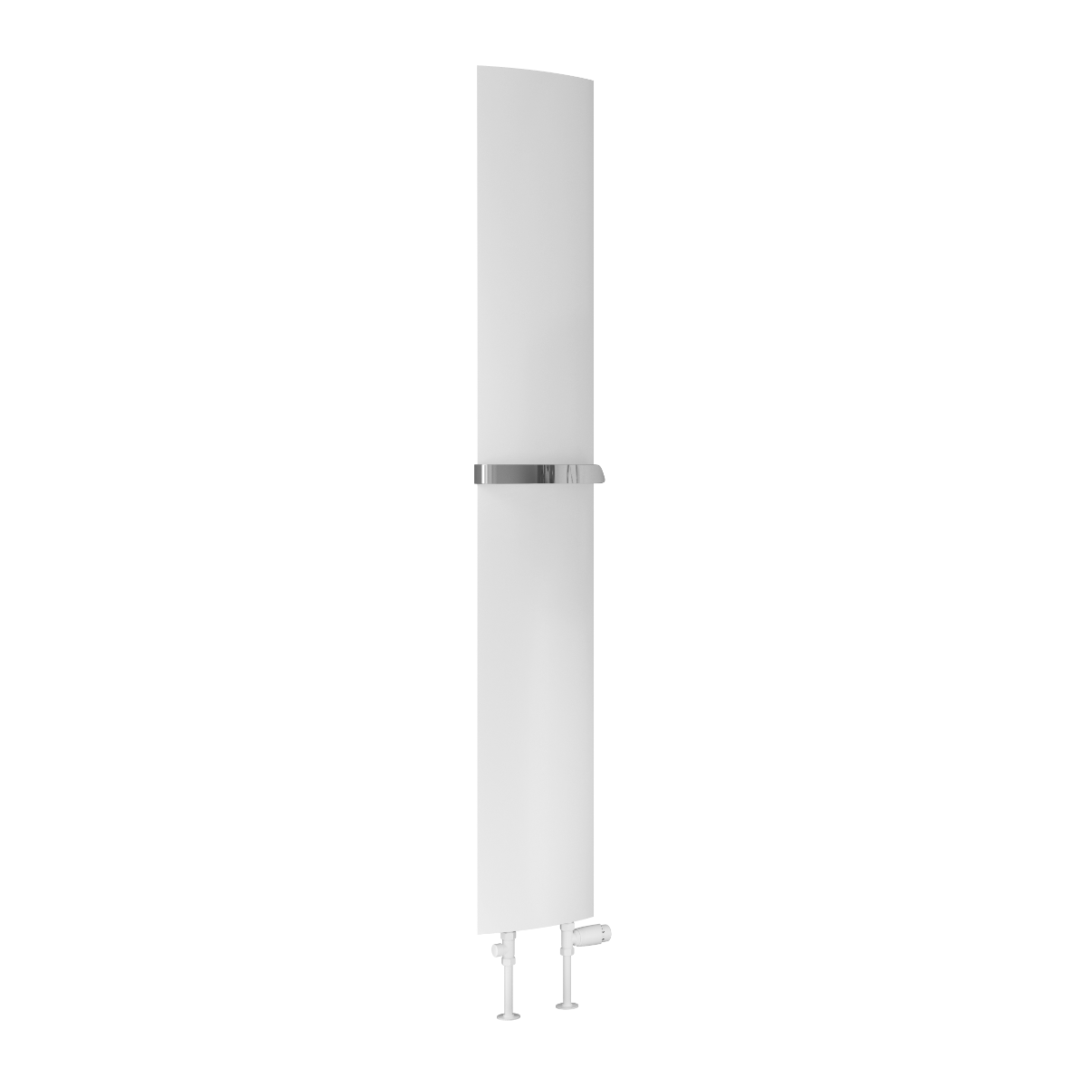 Picoli Vertical Aluminium Radiator - White - Various Sizes