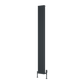 Albano Vertical Aluminium Radiator - Anthracite - Various Sizes
