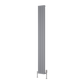 Albano Vertical Aluminium Radiator - Silver- Various Sizes